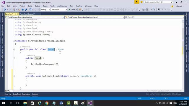 C Sharp Program Structure