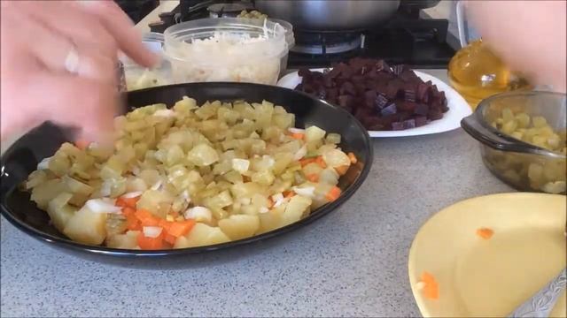 54. Винегрет. Традиционный зимний салат! смотреть онлайн