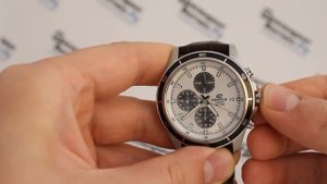 Часы Casio EDIFICE EFR-526L-7A (EFR-526L-7AVEF) - Видео обзор японских часов | Watch-Forum.RU