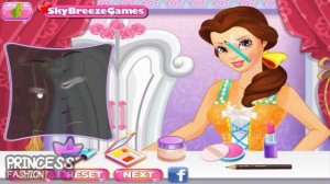 Disney's Beauty and The Beast Movie Video Game - Princess Belle Royal Makeup