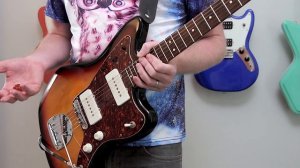 Squier Vintage Modified Jazzmaster with Mastery Bridge.