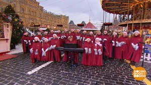 Большой детский хор им. В. С. Попова. Доброе утро. Фрагмент выпуска от 30.12.2021