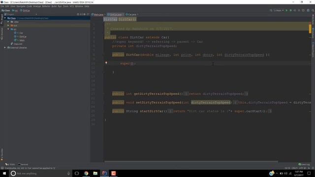 Calling super class constructor in Java - Using Super Keyword -13