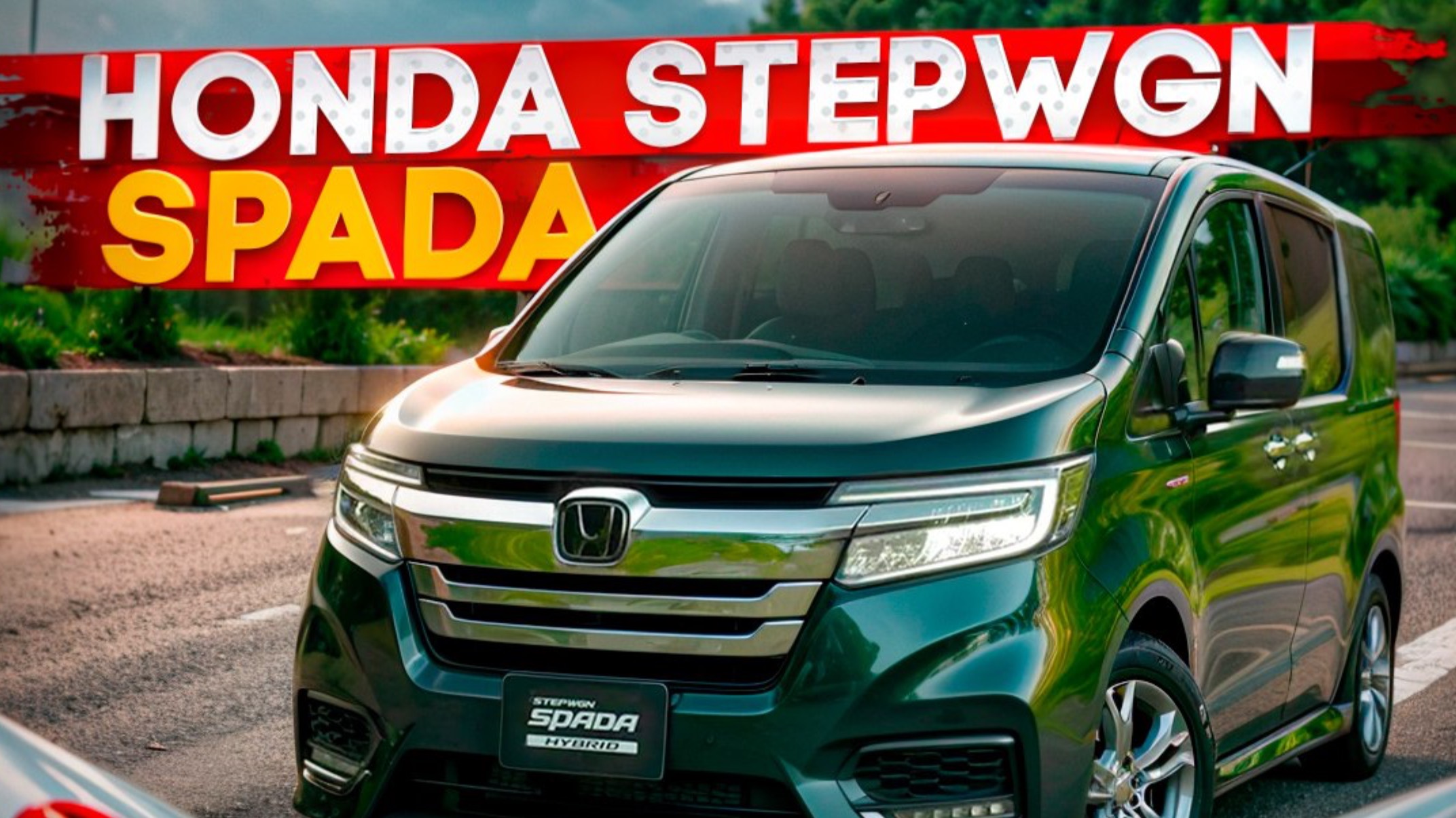 Получил Honda Stepwgn Spado cool spirit, краткий обзор и цена! смотреть онлайн