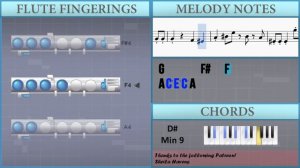 How to play Nintendo Wii Theme by Kazumi Totaka on Flute (Tutorial)