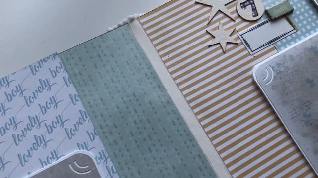 Детский фотоальбом для мальчика (обзор)/Скрапбукинг смотреть онлайн