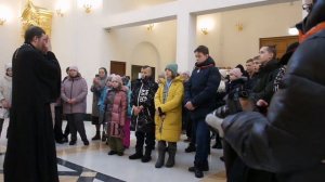 Детская экскурсия по храму