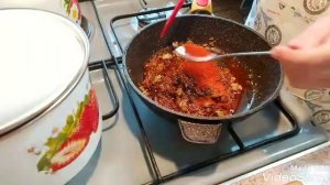Готовлю корейскую приправу ТИБИ.Очень острая,вкусная,аппетитная.Приправа ко всем корейски  супам.