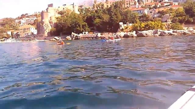 Прогулка на каяке. #черногория смотреть онлайн