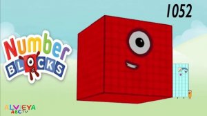 1000 (One Thousand) - 1100 (One Thousand One Hundred) -  Counting using Numberblocks