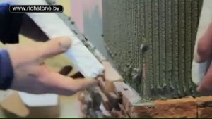 Монтаж декоративного камня