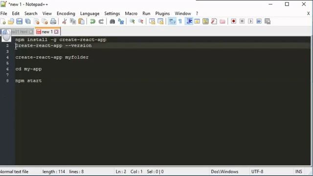 Установка Node.js и create-react-app для React. Шаг #12 смотреть онлайн