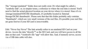 How can I access /storage/emulated/0/DCIM on android device?