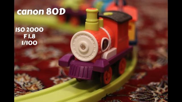 Canon 80D ISO Test