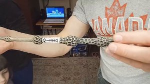 Бузинная волшебная палочка Альбуса Дамблдора из Хогвартса (AliExpress)