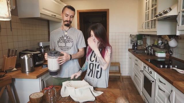 КОКОСОВОЕ МОЛОКО || Vegan family || Постный рецепт растительного молока + бонус Кокосовая мука смотреть онлайн