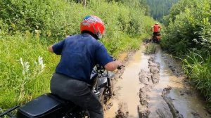 Скацут-3 Скаут-3 Сафари. Месим грязь. Немного про Аякс 250 см3.mp4