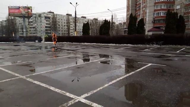 Горит чучело МАСЛЕНИЦЫ! смотреть онлайн