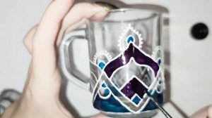 Точечная роспись для начинающих / Как работать с витражными красками? Акриловые контуры Decola. DIY