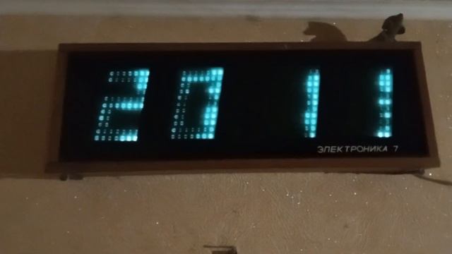 Часы Электроника 7. Обзор. смотреть онлайн