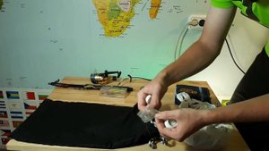 Комплект для рыбалки при выживании/рыболовный комплект.