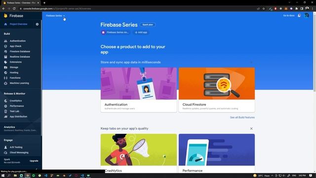 Firebase with Flutter | Ep. 1 - Setting up a Project | Firebase CLI Method | Hindi смотреть онлайн