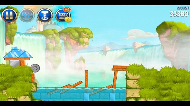 Angry Birds Star Wars 2 Gameplay - Level B8 - 3 Star Walkthrough смотреть онлайн