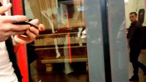 Поездка по СокЛ на поезде "Москва 2019" от Воробъевых Гор до Библиотеки Им. Ленина.