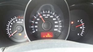Kia Rio III панель приборов взбесилась