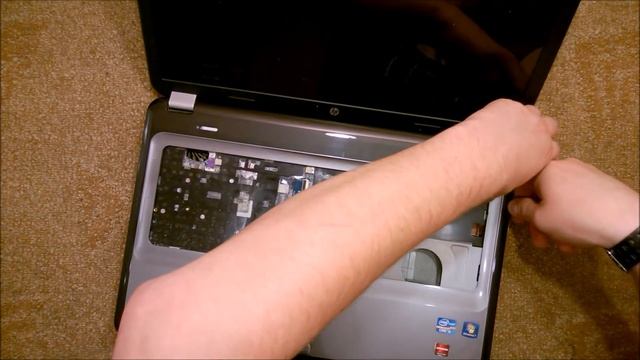 Как разобрать Ноутбук HP Pavilion g7 ( HP Pavilion g7 disassembly. How to replace HDD, RAM) смотреть онлайн