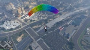 Все прыжки с парашюта в GTA 5
