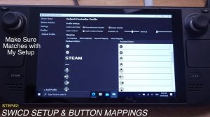 How to Setup Steam Deck Controller in Windows 10/11 SWICD - Episode #2