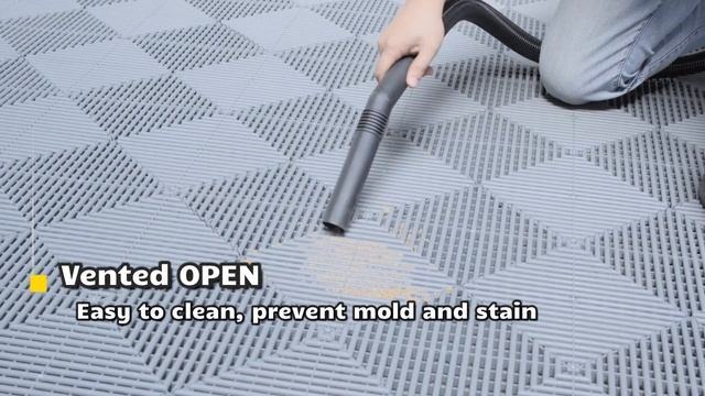 Premium Garage Floor Option | Garage Floor Gen 1 LF | Garage Floor Tiles | JIEKA Floor Tile