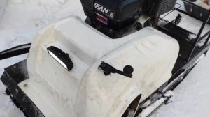 Мотобуксировщик Paxus 650 avant. Первый выезд. Полевые испытания.