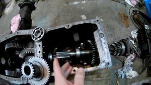 Ремонт кпп мінітрактора Синтай 244(Xingtai 244)(ДТЗ 244). Частина 4.