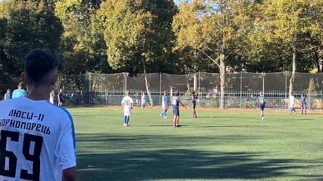 U-15 ДЮСШ-11Чорноморець-ДСК Чорноморець 2018 товариська гра, другий тайм 1:1 28.10.23 смотреть онлайн