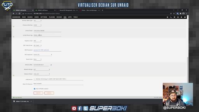 Tuto UNRAID #31 : VIRTUALISATION DE DEBIAN 11 SOUS UNRAID смотреть онлайн