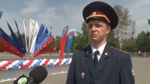 Молодые сотрудники ГУФСИН Кузбасса приняли присягу в Парке Жукова