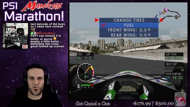 PS1 Madness Marathon #45 01: Andretti Racing смотреть онлайн