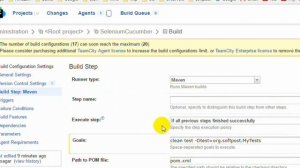 Lecture 17 : Running Cucumber Selenium tests in Java on TeamCity Server