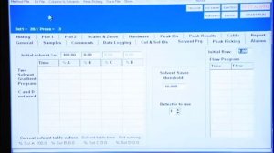 BLC-20 High Pressure Liquid Chromatograph operation