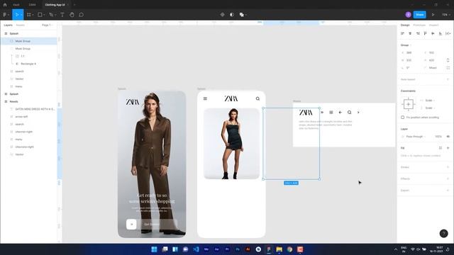 Clothing App UI  |  Figma Tutorial 2021 | UI Design | DesigneStudio