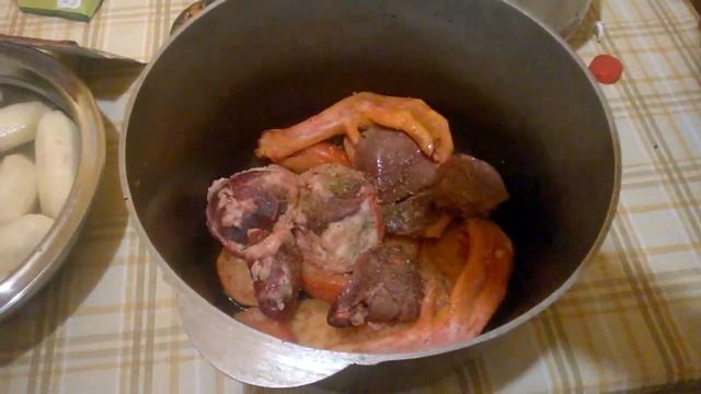 ПОТРОХА Тушеные с ОВОЩАМИ. Как приготовить ПОТРОХА. смотреть онлайн