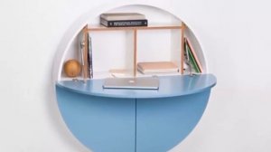 The Pill  - Spherical Wall-Mounted Desks By Emko Work Desk Design