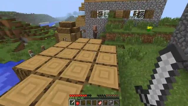 выживание в minecraft + (Ачивки) #1 смотреть онлайн