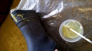 Клей заплатка для резиновой обуви