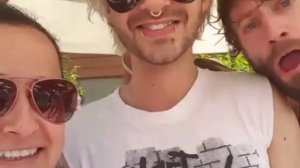 Bill at the poolparty Swimorial (LA, 30.05.16)