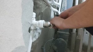 Установка водяного крана / отсекающий кран