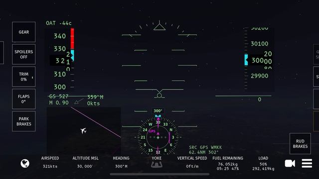 Infinite Flight Simulator: SIN - KUL Full Dark Flight смотреть онлайн