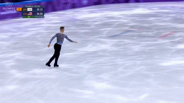 Adam Rippon | Free Program | Olympic 2018 | Team Competition |